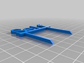 my customized self sign outdoor garden 3d print model - Mito3D