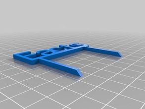 my customized facts sign outdoor garden 3d print model - Mito3D