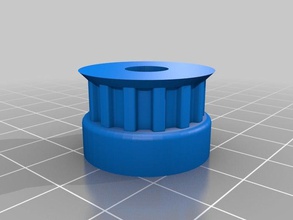 parametrische pulley 14t 8mm Stange 3d Drucker Teile angepasst 3d print model - Mito3D
