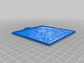jirafa lithopane 2d art personalizado 3d print model - Mito3D