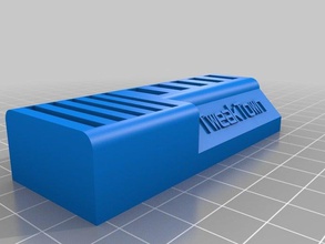 tweaktown usb stick, sd kart sahibi organizasyon özelleştirilmiş 3d print model - Mito3D