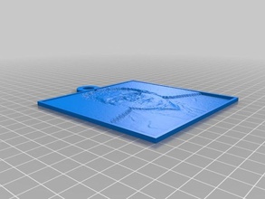 yüz oscar benim 2d sanat özelleştirilmiş 3d print model - Mito3D