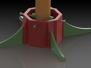 mini árvore de natal ficar outros solidworks 3d print model - Mito3D