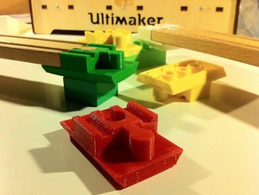 duplo brio converter brick construction toys 3d pla ultimaker 3d print model - Mito3D