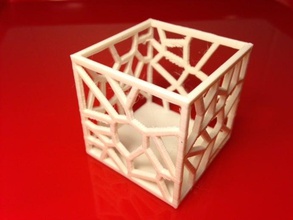 de voronoi cuadro probador 3d la impresión pruebas 3d print model - Mito3D