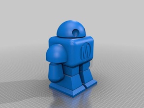 animated make robot mechanical toys automated big large 3d print model - Mito3D
