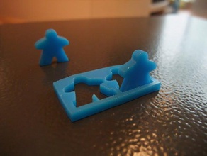 meeple house other boardgame boardgames computer csirl education gsi-lab kids nybicc science toy 3d print model - Mito3D