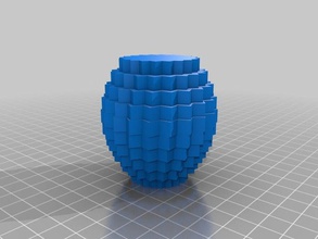 benim Kare vazo fincan bilezik jeneratör özelleştirilmiş dekor 3d print model - Mito3D