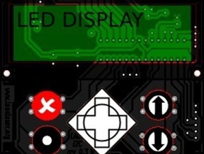 seriellen i2c-lcd-display, joystick-Tasten andere 3d print model - Mito3D