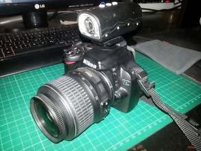rollei action dslr flashshoe adattatore fotocamera 3d print model - Mito3D