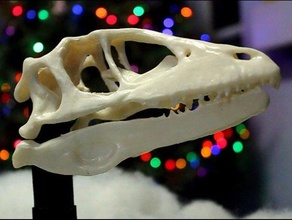 dinosaurios animatronic skull other animal awesome creature featured fushigi halloween monster prehistoric robot robotics servo el canto de watchthevideo 3d print model - Mito3D
