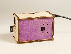 raspberry pi case kamera bilgisayar lasercut raspberrypi ahşap 3d print model - Mito3D