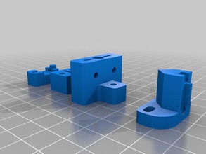 esticador correia ajuste perfeito 3d de la impresora partes 3d print model - Mito3D