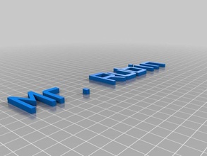 tabela rubin 3d yazıcı parçalar özelleştirilmiş 3d print model - Mito3D