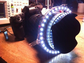 led ring light other 3d print model - Mito3D