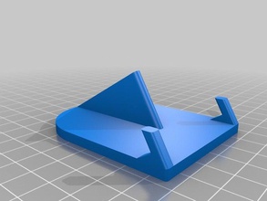 phone pad stand mobile 3d print model - Mito3D