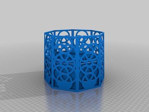flowervine da base de dados decoração 3d print model - Mito3D