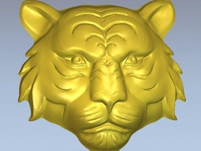 tigr 2d arte 3d print model - Mito3D