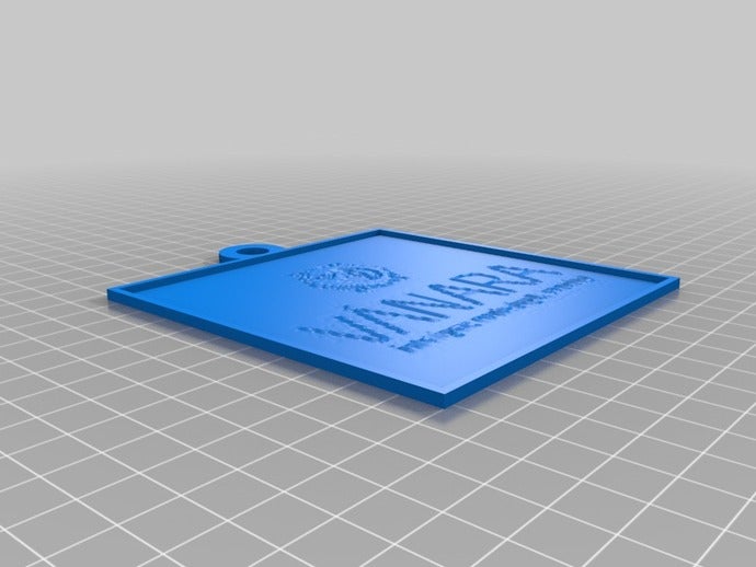 logo vanara 3d 2d a arte personalizado 3D print model - Mito3D
