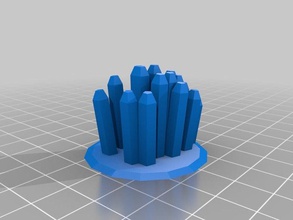 meine angepasste custom-Kristalle Requisiten 3d print model - Mito3D