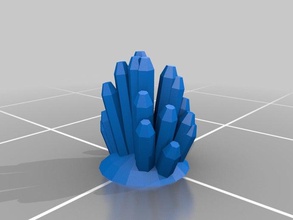 meu personalizados cristais adereços 3d print model - Mito3D