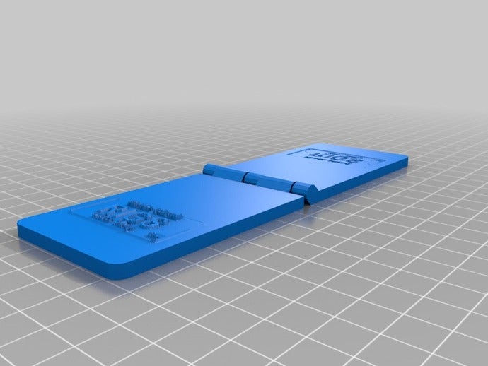 rigs invertiert embossing Stempel Kunst tools angepasst 3D print model - Mito3D