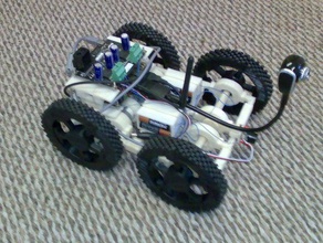 large wheels truckbot rc vehicles 3d print model - Mito3D