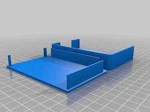 my customized notebook docking hackdock computer 3d print model - Mito3D