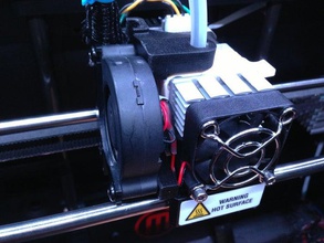 rep2 filament de l'extrudeuse guide 3d l'imprimante pièces fan replicator 2 3d print model - Mito3D