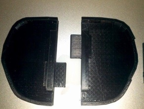 vw passat farol hid-caps outros 3d print model - Mito3D