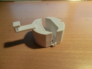 gancho alemán schuko toma de corriente organización 3d print model - Mito3D