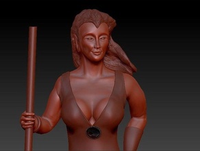 cheetara 3d yazıcılar süsleme oyuncak zbrush 3d print model - Mito3D