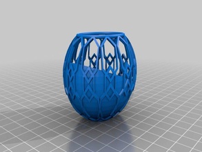my customized artistic vase-0901 interactive 3d print model - Mito3D
