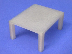 parameterized table model furniture openscad 3d print model - Mito3D