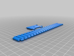 il mio personalizzato nano cinturino bracciali 3d print model - Mito3D