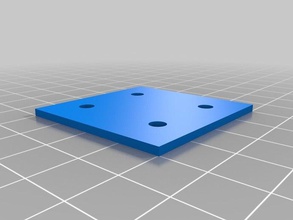 plattenträger Teile plate bracket Klammer 3d print model - Mito3D