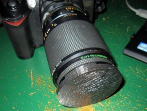 parametrik lens kapağı diğer kamera fotoğraf yararlı 3d print model - Mito3D