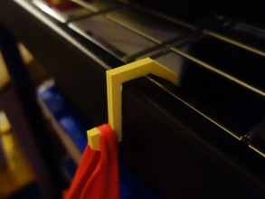 feio rack de gancho organização 3d print model - Mito3D