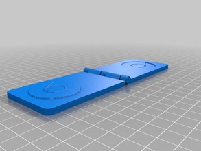Chrom-embossing-Stempel Kunst tools angepasst 3d print model - Mito3D
