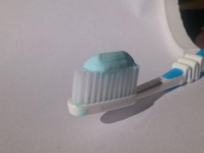 poderosa magia de la pasta dientes anteriores cuarto baño 3d print model - Mito3D