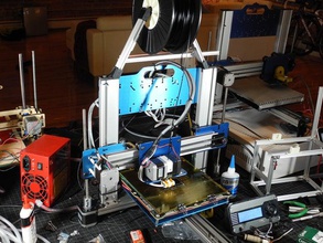 ord bot spool holder 3d printer parts 3d print model - Mito3D