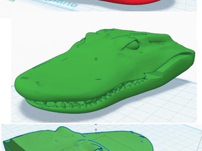 alligator chomp raspberry pi-Fall Elektronik 3d print model - Mito3D