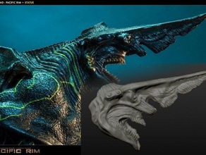 kaijufrompacific Felge Skulpturen Kreatur monster Film 3d print model - Mito3D