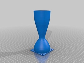 laval nozzle 60mm server fan diy 3d print model - Mito3D