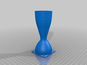 bocal de laval 60mm servidor fã diy 3d print model - Mito3D