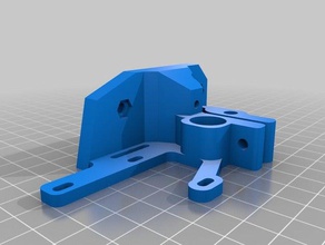 extruder yruds mk7 3mm htd3m belt e3d hotend printer extruders 3d print model - Mito3D