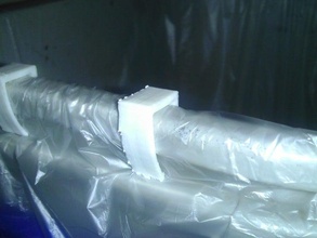 sac poubelle de déchets liner clips pack 4 ménage 3d print model - Mito3D