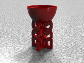 another egg cup kitchen dining 3d print model - Mito3D
