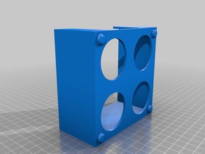 cube paper holder other 3d print model - Mito3D