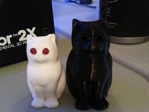 lazer cat lite aka kitty açtı hayvanlar 3d print model - Mito3D